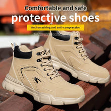 Laden Sie das Bild in den Galerie-Viewer, Winter Steel Cap Waterproof Work Boots Teenro JB9193
