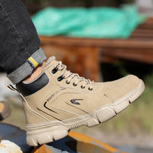 Laden Sie das Bild in den Galerie-Viewer, Winter Steel Cap Waterproof Work Boots Teenro JB9193