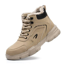 Laden Sie das Bild in den Galerie-Viewer, Winter Steel Cap Waterproof Work Boots Teenro JB9193
