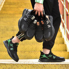 Cargar imagen en el visor de la Galería, Work Men's Safety Shoes Industrial and Construction Shoe FASHION STEEL TOE BOOTS | JB788