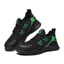 Cargar imagen en el visor de la Galería, Work Men's Safety Shoes Industrial and Construction Shoe FASHION STEEL TOE BOOTS | JB788