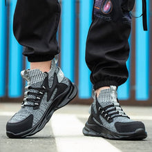 Laden Sie das Bild in den Galerie-Viewer, Work Safety Shoe Anti-smash Working Sneakers Protective Boot Safety Boot FASHION STEEL TOE BOOTS | 712