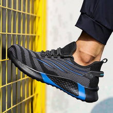 Cargar imagen en el visor de la Galería, Work Safety Shoes Wide Anti-smashing Steel Toe Cap Working Shoes | FZ-55