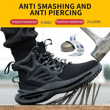 Laden Sie das Bild in den Galerie-Viewer, Work Shoes For Men Safety Shoes Indestructible Work Boots | Abl92