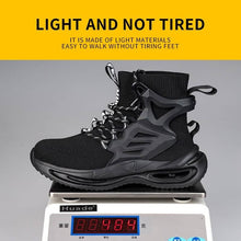 Laden Sie das Bild in den Galerie-Viewer, Work Shoes For Men Safety Shoes Indestructible Work Boots | Abl92