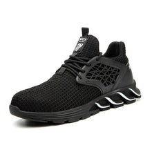 Cargar imagen en el visor de la Galería, Work Shoes For Men Steel Toe Cap Safet Shoes Breathable | LDF18
