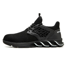 Cargar imagen en el visor de la Galería, Work Shoes For Men Steel Toe Cap Safet Shoes Breathable | LDF18