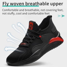 Laden Sie das Bild in den Galerie-Viewer, Work Shoes Lightweight Breathable Construction Shoes for Steel Toe Shoes | 797