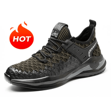 Laden Sie das Bild in den Galerie-Viewer, comfortable safety shoes Steel Toe Sneakers for Breathable | FZ-83