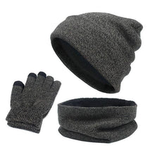 Laden Sie das Bild in den Galerie-Viewer, hat scarf and gloves set warm set winter touchscreen gloves