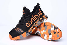 Carica l'immagine nel visualizzatore Galleria, steel toe boots work safety shoes non-slip puncture-proof | XD8876