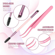 Carica l&#39;immagine nel visualizzatore Galleria, Lashes Clusters Kit Gift Packs Fluffy False Eyelashes Extensions D Curl Wispy Individual Fake Eyelashes
