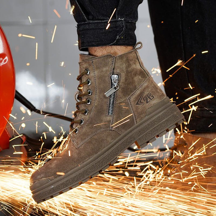 slip resistant men's work shoes