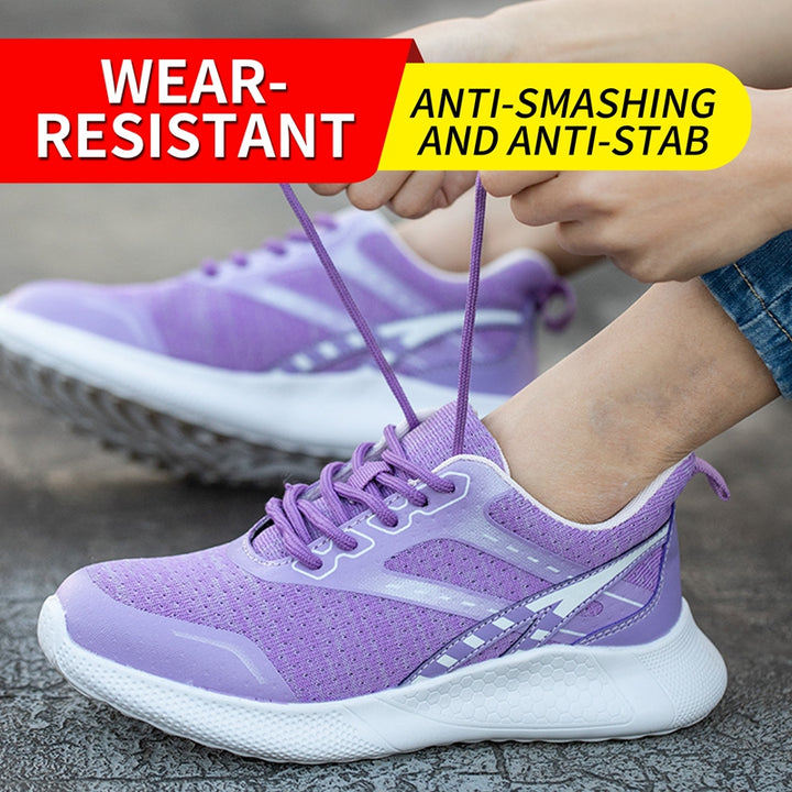 womens steel toe work shoes