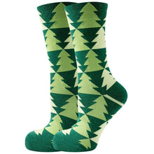 Cargar imagen en el visor de la Galería, 20✖️ Christmas Women&#39;s Socks Moose Tide Socks Christmas Tree Cotton Socks
