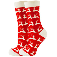 Laden Sie das Bild in den Galerie-Viewer, 20✖️ Christmas Women&#39;s Socks Moose Tide Socks Christmas Tree Cotton Socks
