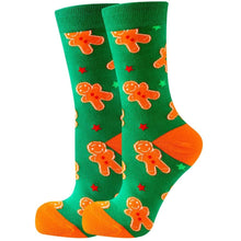 Laden Sie das Bild in den Galerie-Viewer, 20✖️ Christmas Women&#39;s Socks Moose Tide Socks Christmas Tree Cotton Socks
