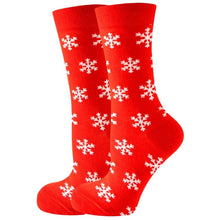 Load image into Gallery viewer, 20✖️ Christmas Women&#39;s Socks Moose Tide Socks Christmas Tree Cotton Socks
