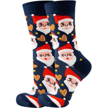 Laden Sie das Bild in den Galerie-Viewer, 20✖️ Christmas Women&#39;s Socks Moose Tide Socks Christmas Tree Cotton Socks
