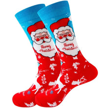 Cargar imagen en el visor de la Galería, 20 Pairs Christmas Socks for Men Women Patterned Socks

