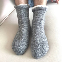 Load image into Gallery viewer, 2Pairs Floor Slipper Sock Thermal Socks Winter
