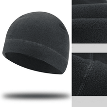 Cargar imagen en el visor de la Galería, 2 Pairs Mens Womens Beanie Fleece Knit Winter Hat Soft
