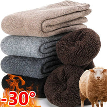 Load image into Gallery viewer, 5Pairs Wool Sock  Plush Boots Tube Sock
