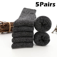 Carica l&#39;immagine nel visualizzatore Galleria, 5Pairs Wool Sock  Plush Boots Tube Sock
