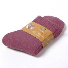 Carica l&#39;immagine nel visualizzatore Galleria, 5 Pairs Winter Warm Socks Wool Socks
