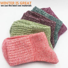 Cargar imagen en el visor de la Galería, 5-Pairs Wool Cashmere Cotton Socks
