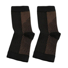 Load image into Gallery viewer, 5pair Compression Socks  Copper Infused Magnetic Foot Support
