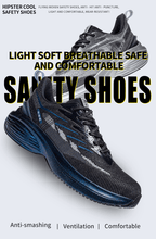 Load image into Gallery viewer, steel toe mens sneakers
