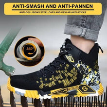 Carica l&#39;immagine nel visualizzatore Galleria, Anti-Smash and Anti-Puncture Protect Ankle Safety Shoes 862
