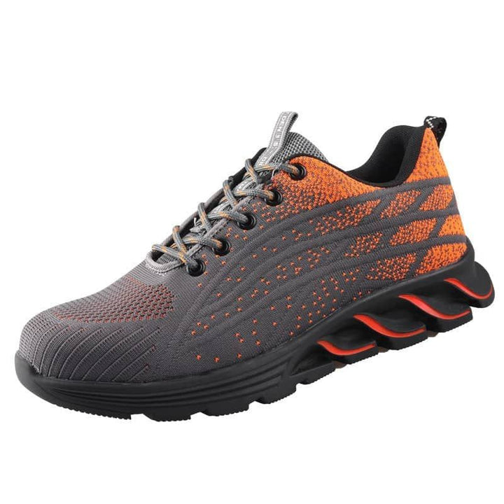 Branded safety shoes Safety Shoes Slip Resistant FASHION STEEL TOE SNEAKERS | 6785