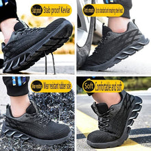 Load image into Gallery viewer, Branded safety shoes Safety Shoes Slip Resistant FASHION STEEL TOE SNEAKERS | 6785

