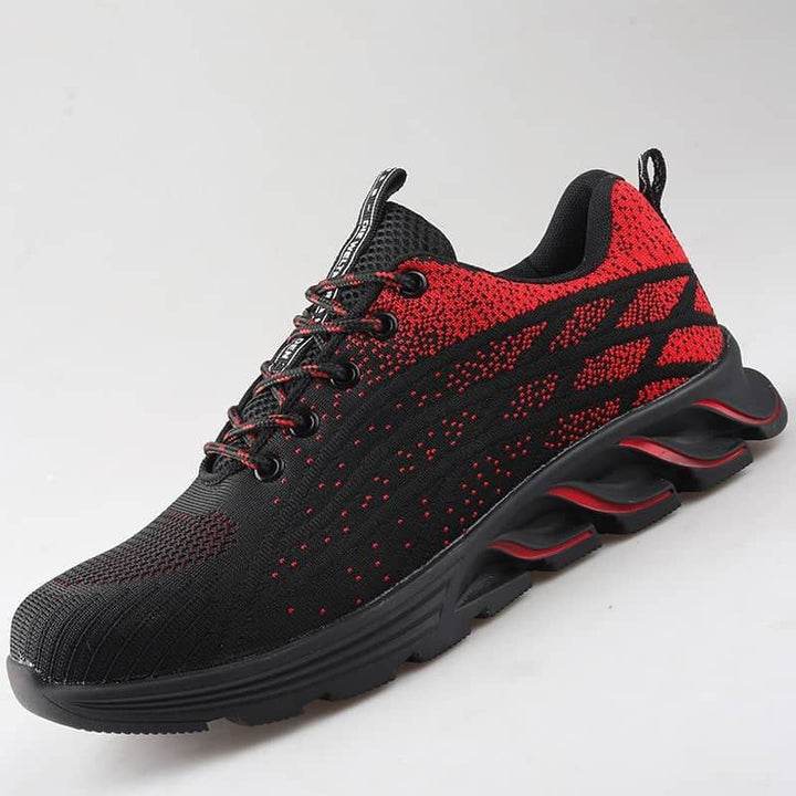 Branded safety shoes Safety Shoes Slip Resistant FASHION STEEL TOE SNEAKERS | 6785