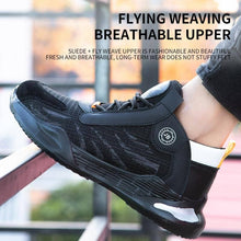 Cargar imagen en el visor de la Galería, Breathable Safety Shoes Work Steel Toe Cap Puncture-Proof Indestructible | 888
