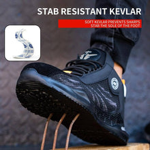 Laden Sie das Bild in den Galerie-Viewer, Breathable Safety Shoes Work Steel Toe Cap Puncture-Proof Indestructible | 888
