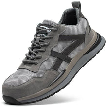 Cargar imagen en el visor de la Galería, Comfortable Safety Shoes Steel Toe Sneakers | JB671
