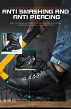 Carica l&#39;immagine nel visualizzatore Galleria, Composite Shoes Anti-smash Anti-puncture Safety Shoes | 915 - teenro
