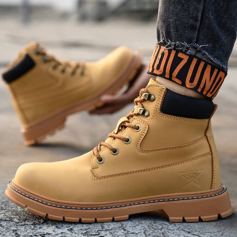Teenro Electrical safety shoes Waterproof Alloy Safety Toe Work Boot teenro