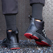 Cargar imagen en el visor de la Galería, Extra wide work boot Size15 Safety shoes for men Fashion Steel Toe Work Sneakers | 030
