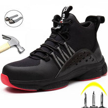 Charger l&#39;image dans la visionneuse de la galerie, Extra wide work boot Size15 Safety shoes for men Fashion Steel Toe Work Sneakers | 030
