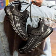 Cargar imagen en el visor de la Galería, Large sizes Safety Shoes Indestructible Anti-piercing steel toe sneakers | FZ-85
