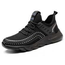 Cargar imagen en el visor de la Galería, Large sizes Safety Shoes Indestructible Anti-piercing steel toe sneakers | FZ-85
