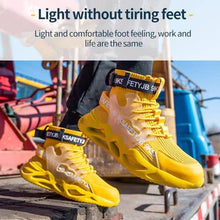 Laden Sie das Bild in den Galerie-Viewer, Lightweight Comfortable Steel Toe Cap Work Safety Boots | JB7719
