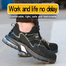 Cargar imagen en el visor de la Galería, Lightweight safety shoe Safety Shoes Puncture-Proof Steel Toe Shoes Indestructible | 917

