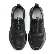 Carica l&#39;immagine nel visualizzatore Galleria, Men&#39;s Black Safety Steel Toe Sneakers Teenro | N3
