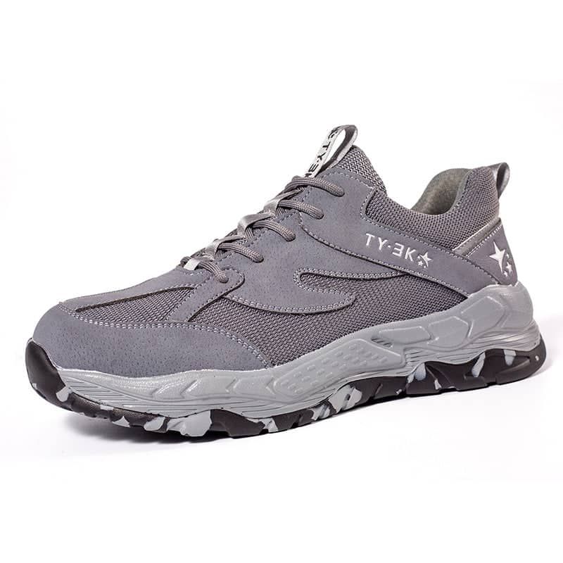 Men's Steel Toe Shoes Anti-puncture Work Shoes Anti-smash Breathable | XD2088