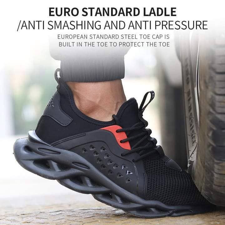 Men's Women's Steel Toe Shoes Anti-puncture Work Shoes Anti-smash Breathable | 808